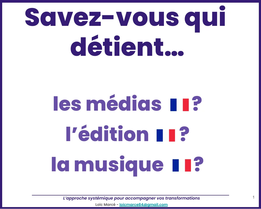 Qui détient - LM