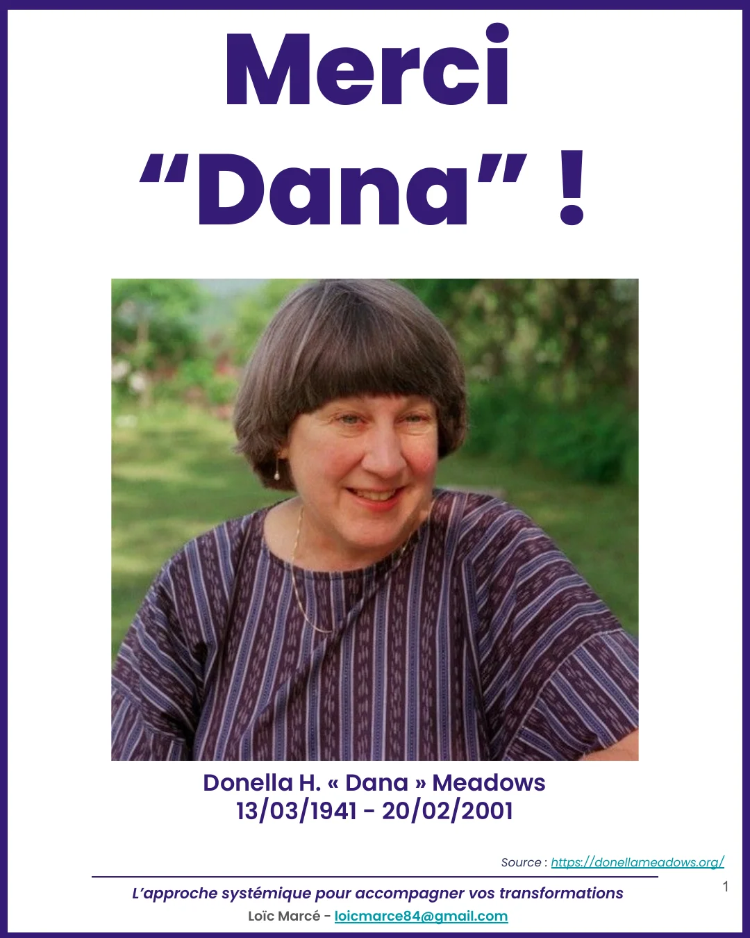 Merci Dana - LM
